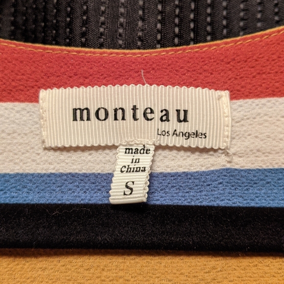 Multicolored peplum blouse - Picture 3 of 3